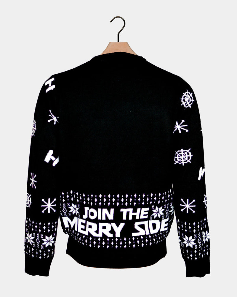 Join The Merry Side Family Ugly Christmas Sweater back