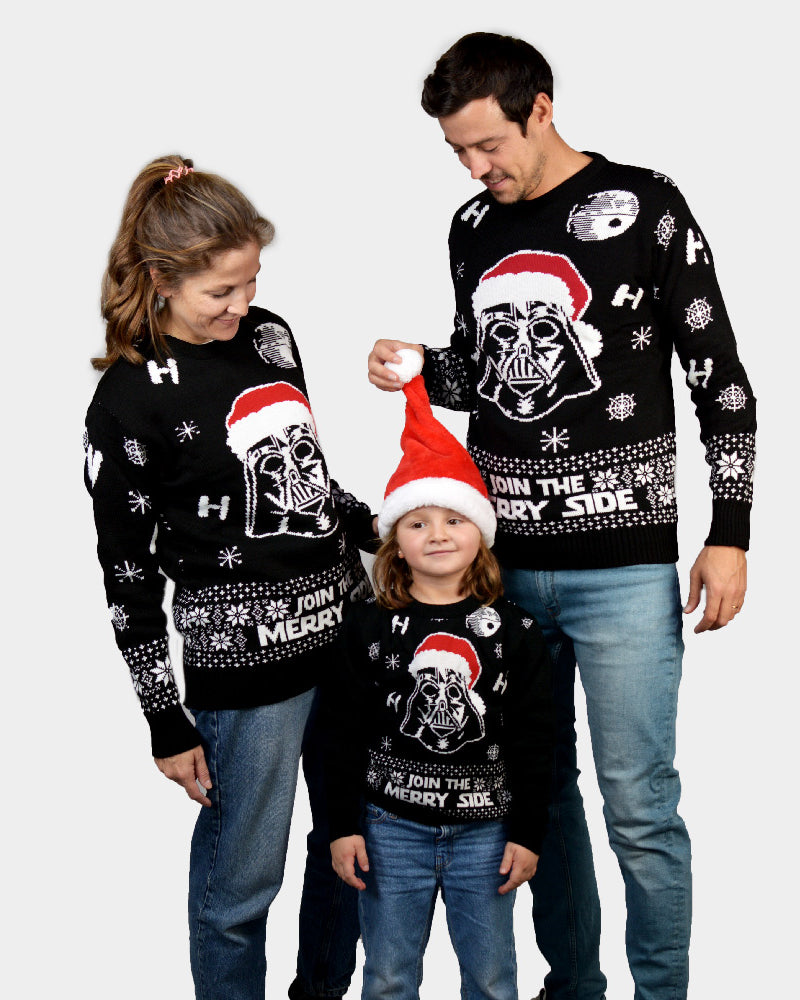 Matching Family Ugly Christmas Sweater 'Join The Merry Side '