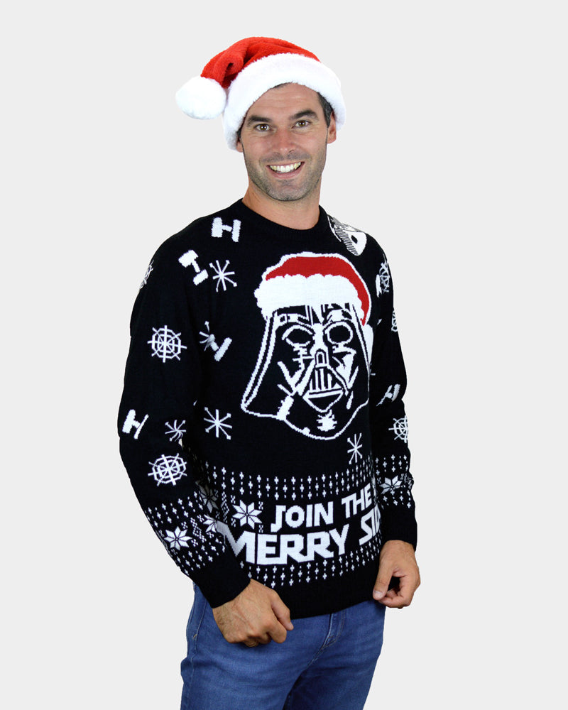 Mens Join The Merry Side Family Ugly Christmas Sweater