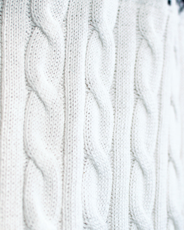 Alaska Classy White Ugly Christmas Sweater knots
