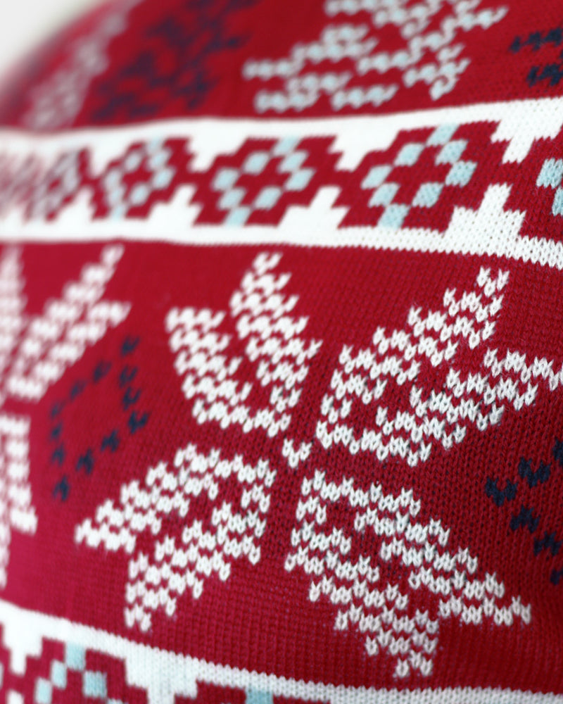 classic-red-mens-ugly-christmas-sweater-polar-stars-detail