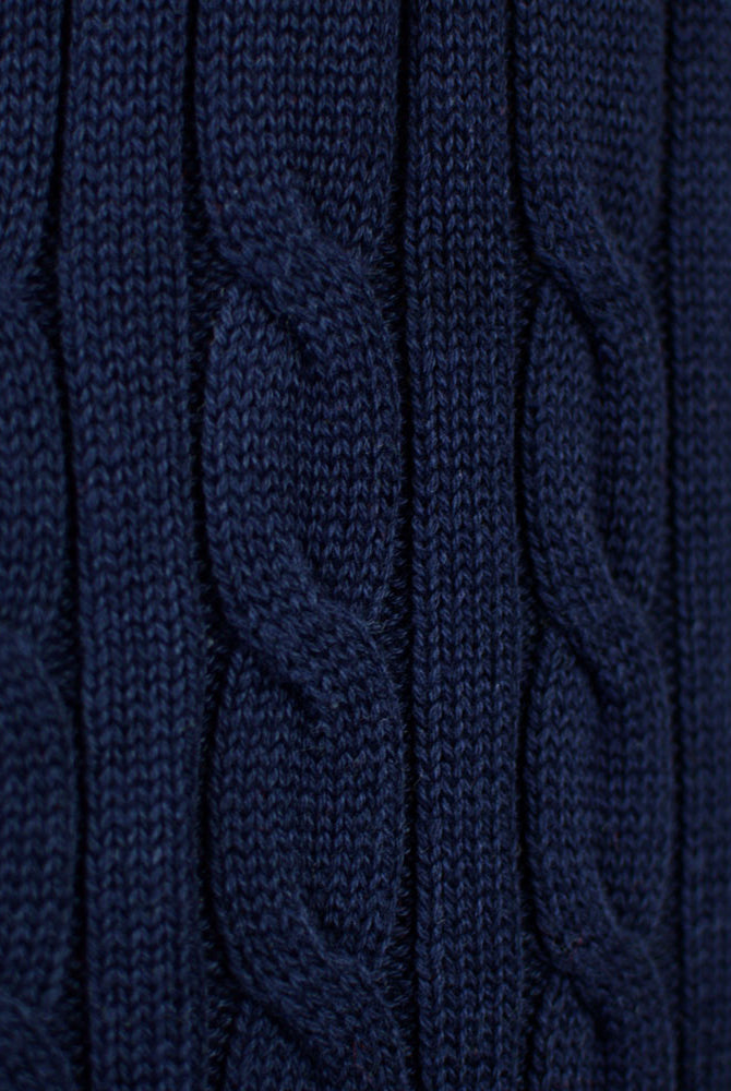 Classy Blue Organic Cotton Detail Couples Ugly Christmas Sweater Reindeers