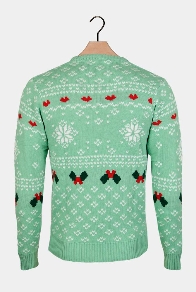 Couples Green Sweet Ugly Christmas Sweater