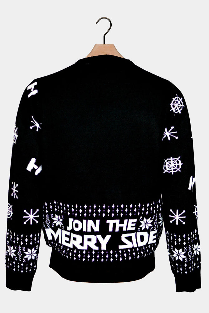 Ugly Christmas Sweater Join The Merry Side Couple's