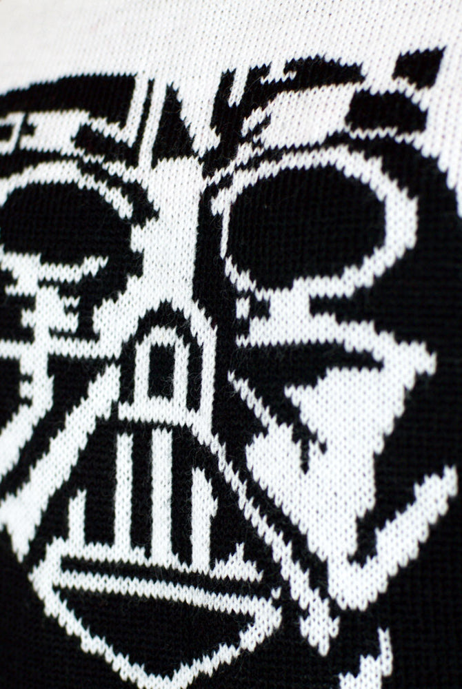 detail Join The Merry Side Couple's Ugly Christmas Sweater