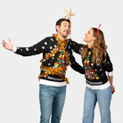 Children Family Black Ugly Christmas Sweater Merry Christmas