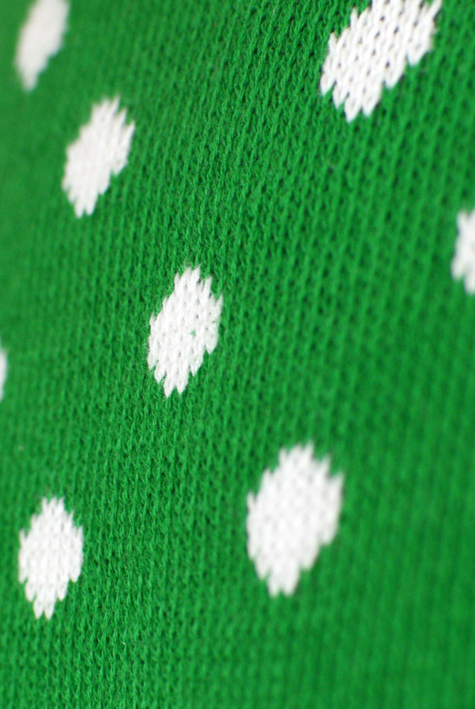 Green detail 3D Womens Ugly Christmas Sweater Reindeer Santa's hat