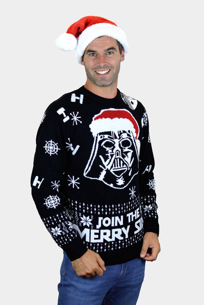 Star Wars Join The Merry Side Mens Ugly Christmas Sweater