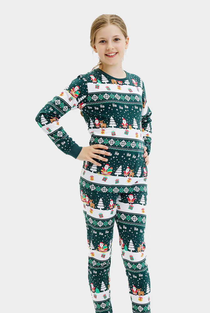 Jolly Green Ugly Christmas Pyjama for Family Children