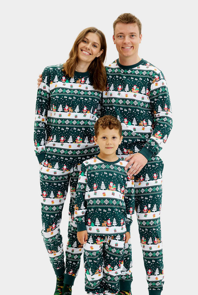 Jolly Green Ugly Christmas Pyjama for Family