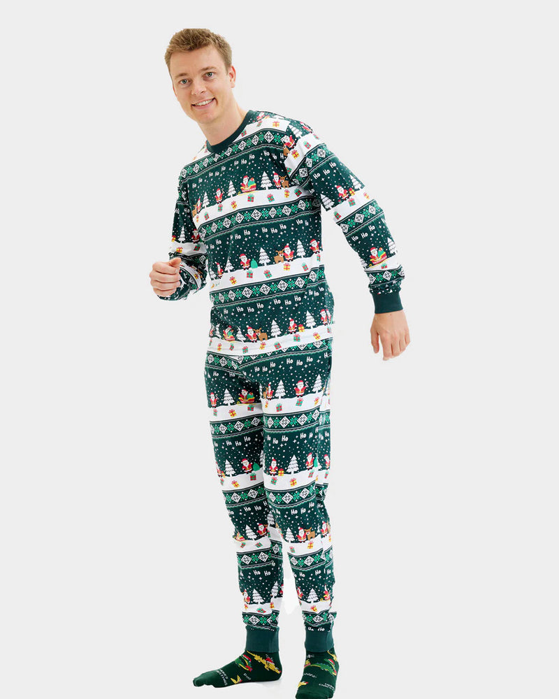 Men Jolly Green Ugly Christmas Pyjama for Women