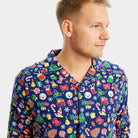 Mens Christmas Dream Blue Ugly Christmas Pyjama