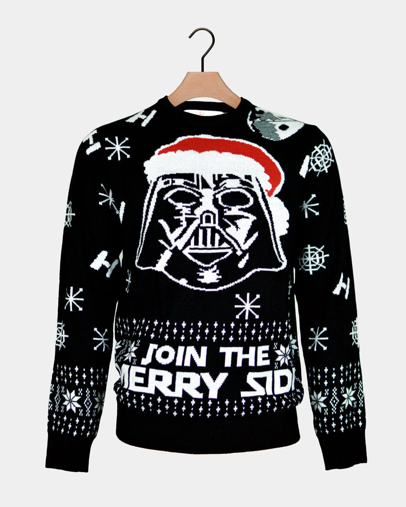 Mens Join The Merry Side Ugly Christmas Sweater