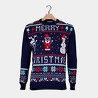 Navy Blue Men's Merry Ugly Christmas Sweater