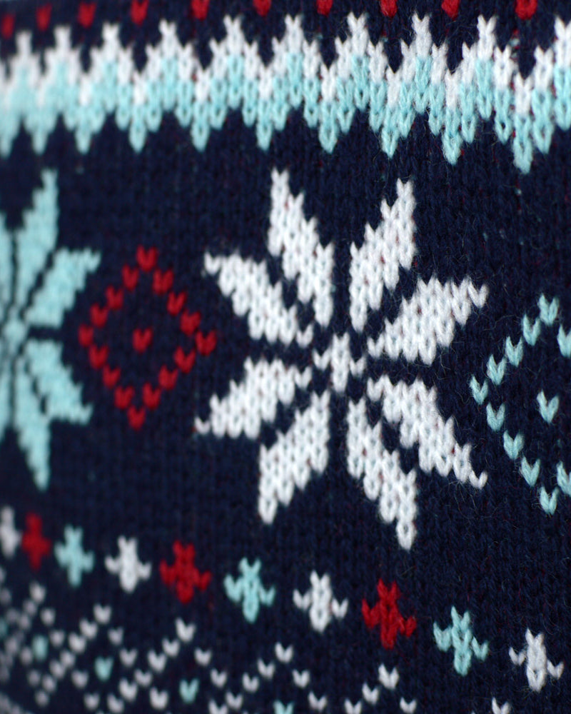 Navy Blue Merry Ugly Christmas Sweater