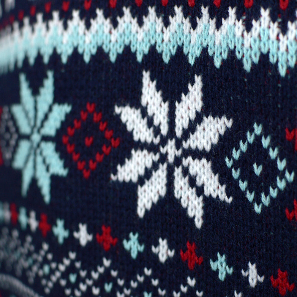 Navy Blue Merry Ugly Christmas Sweater