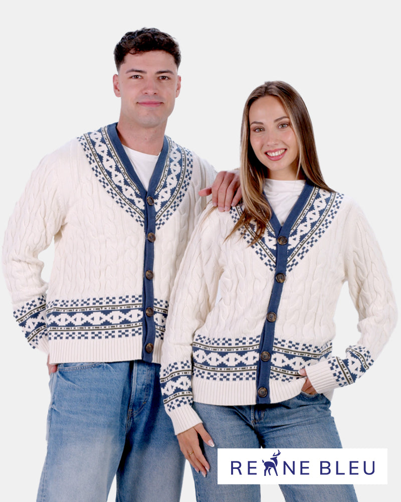 Organic Cotton Couples Cardigan Sweater Cottage