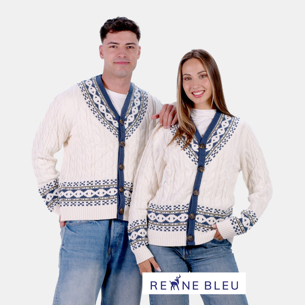 Organic Cotton Couples Cardigan Sweater Cottage