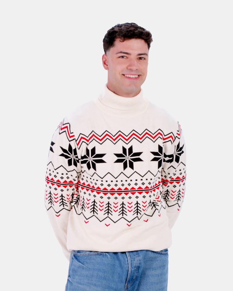 Organic Cotton Couples Sweater Après-ski Mens