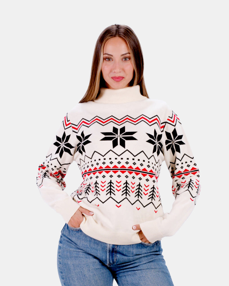 Organic Cotton Couples Sweater Après-ski Women