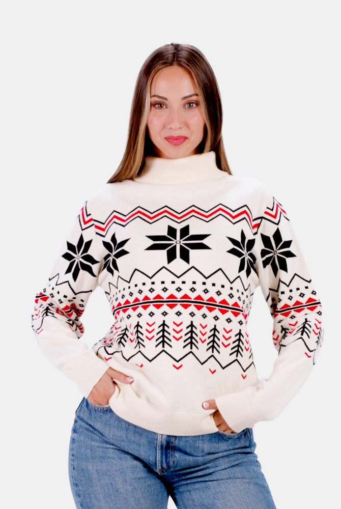 Organic Cotton Couples Sweater Après-ski Women