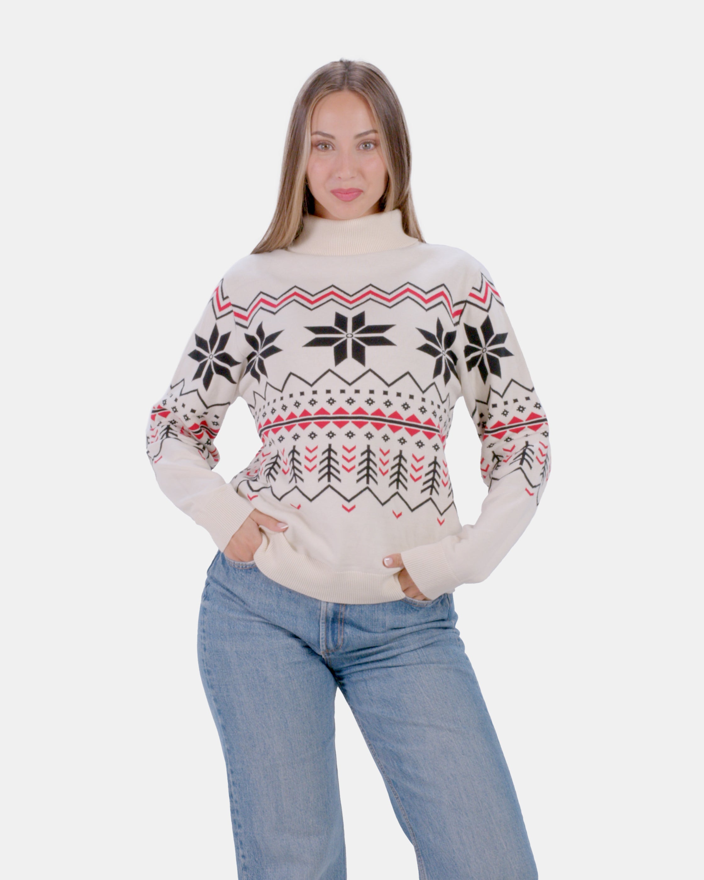 Organic Cotton Couples Sweater Après-ski Women
