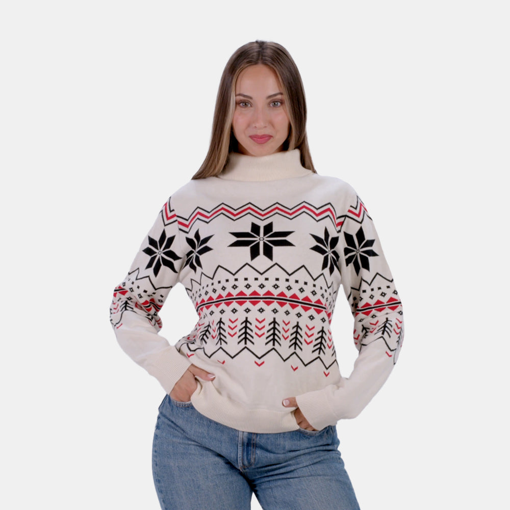 Organic Cotton Couples Sweater Après-ski Women
