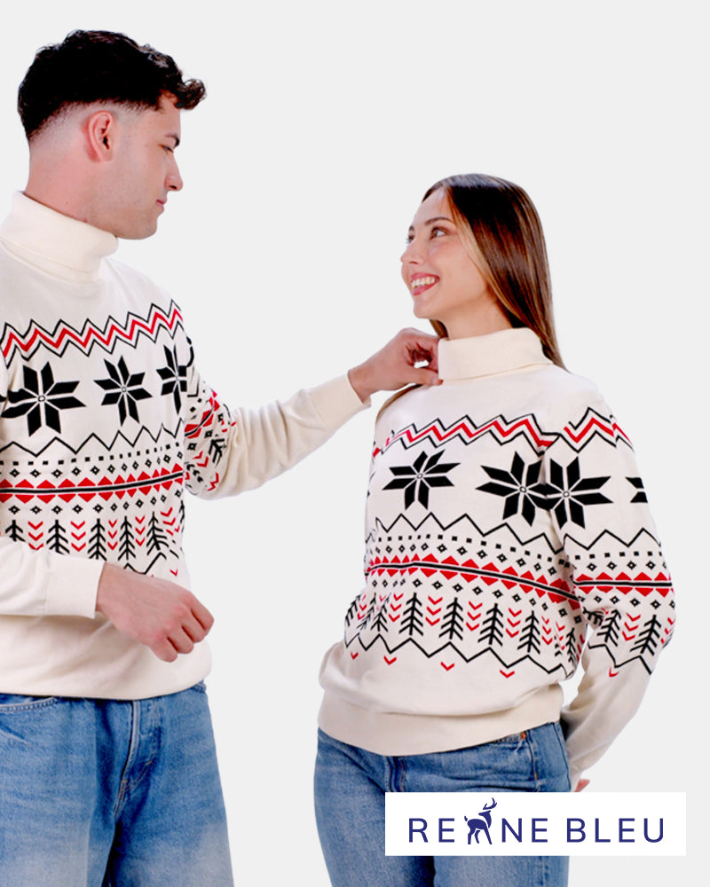 Organic Cotton Couples Sweater Après-ski