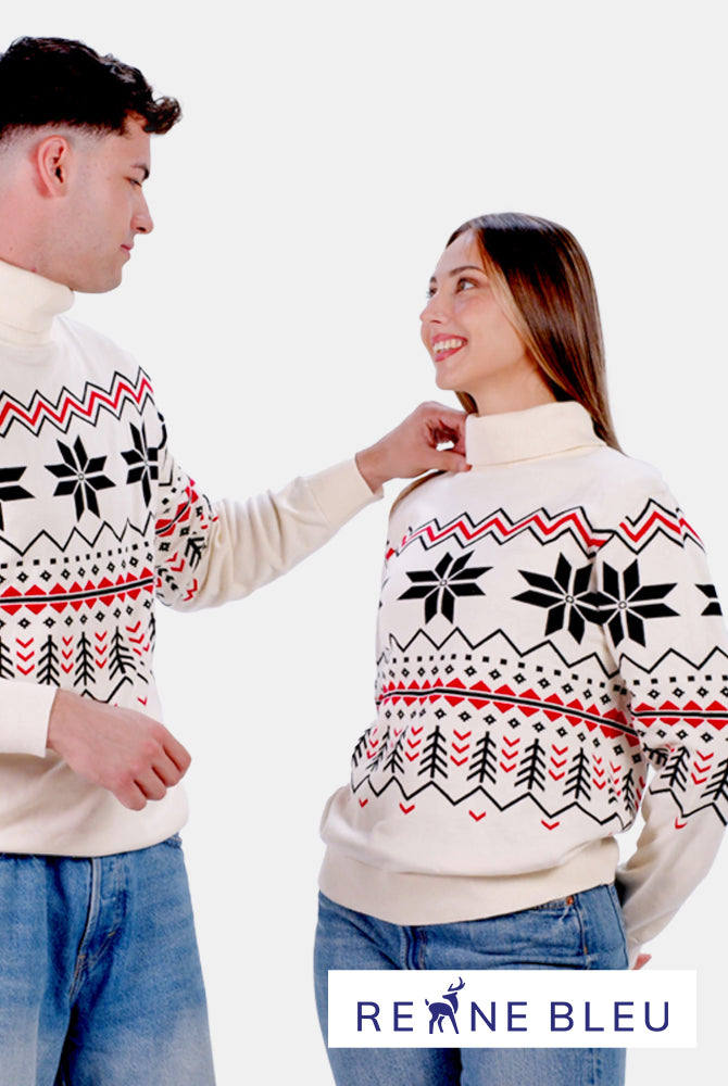 Organic Cotton Couples Sweater Après-ski