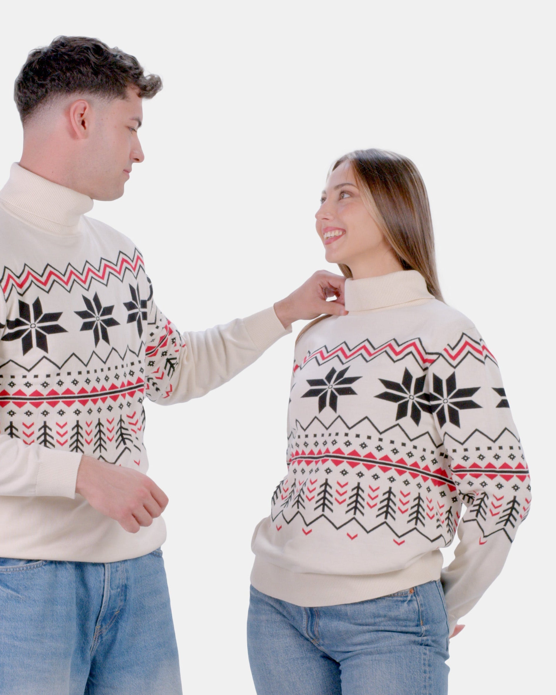 Organic Cotton Couples Sweater Après-ski