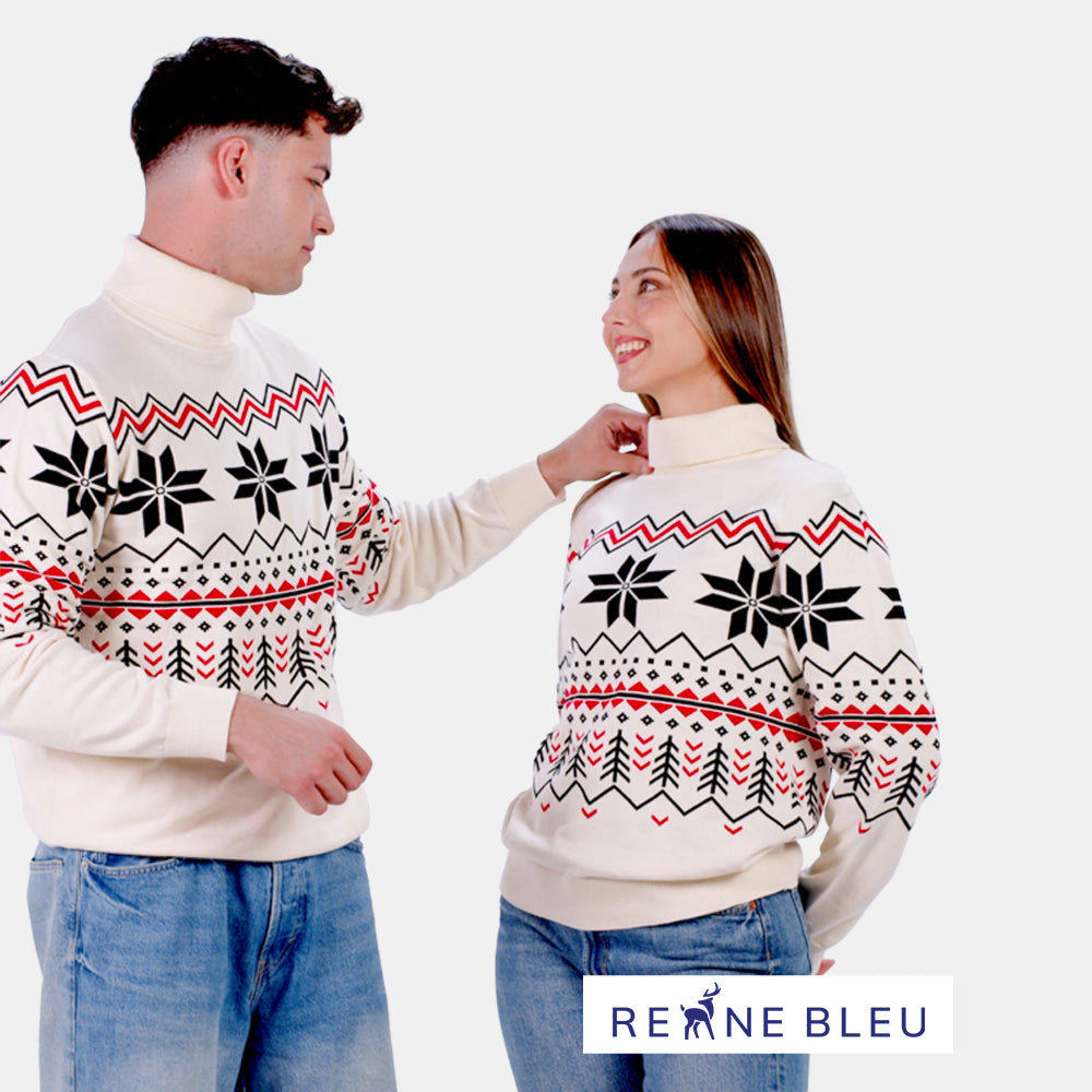Organic Cotton Couples Sweater Après-ski