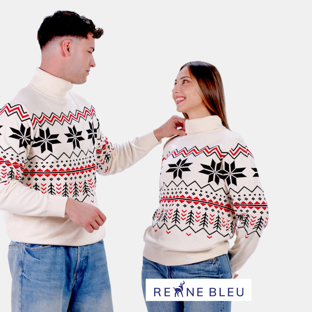 Organic Cotton Couples Sweater Après-ski
