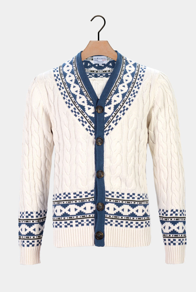 Organic Cotton Cardigan Couples Sweater Cottage
