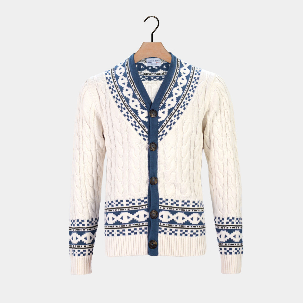 Organic Cotton Cardigan Couples Sweater Cottage