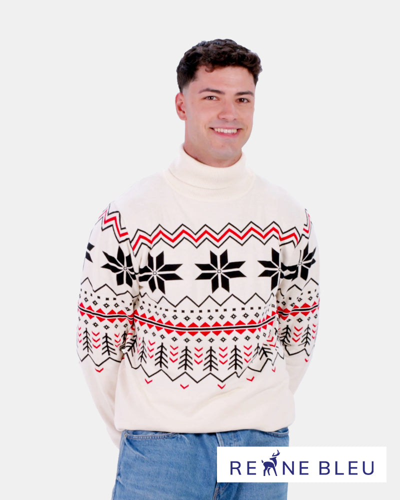 Organic Cotton Mens Sweater Après-ski