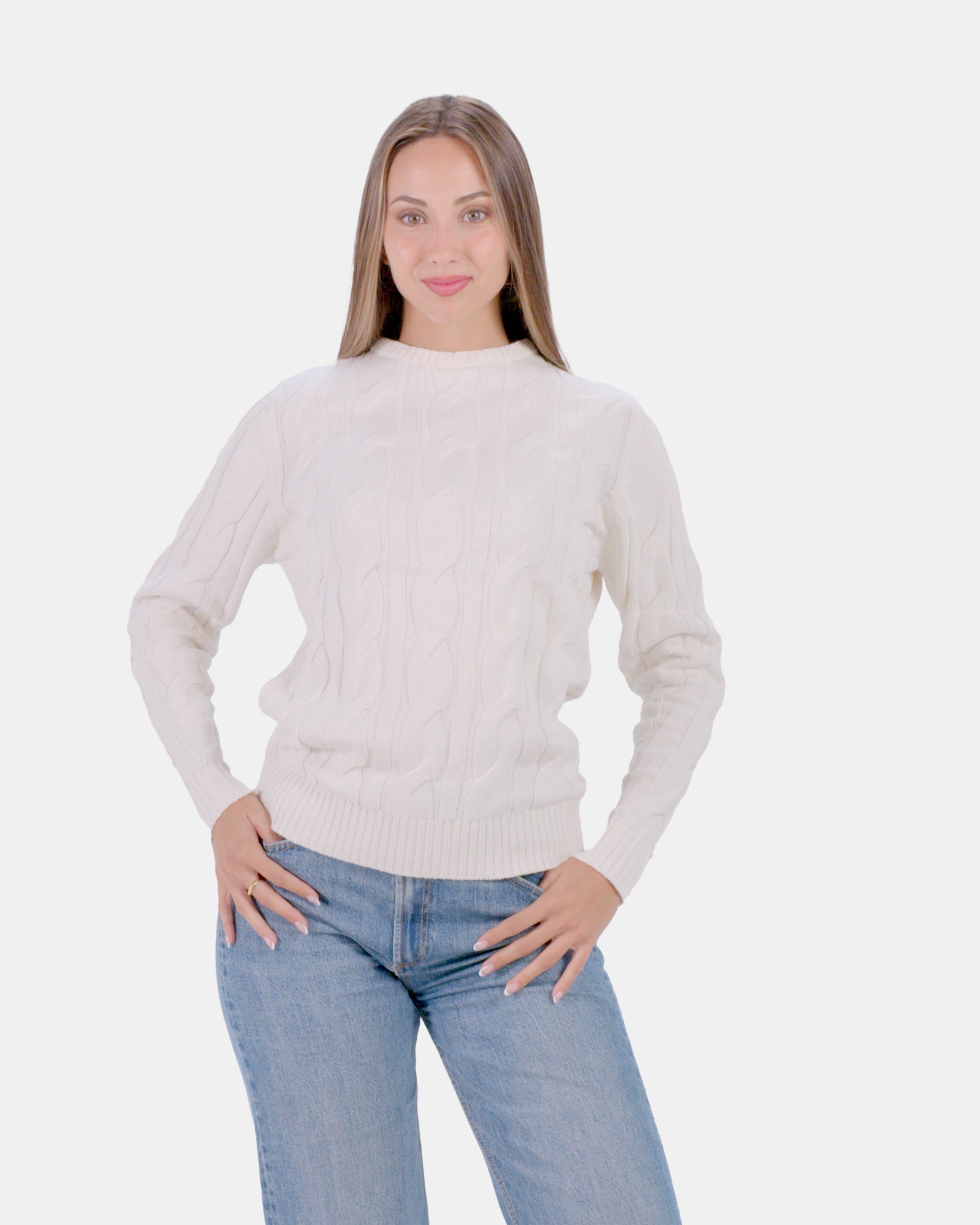 Organic Cotton Mens Sweater Snowfall
Women