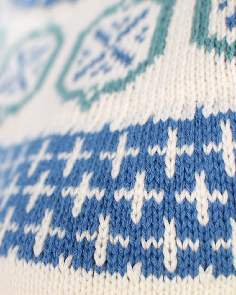 Organic Cotton Sweater Glacier Womens