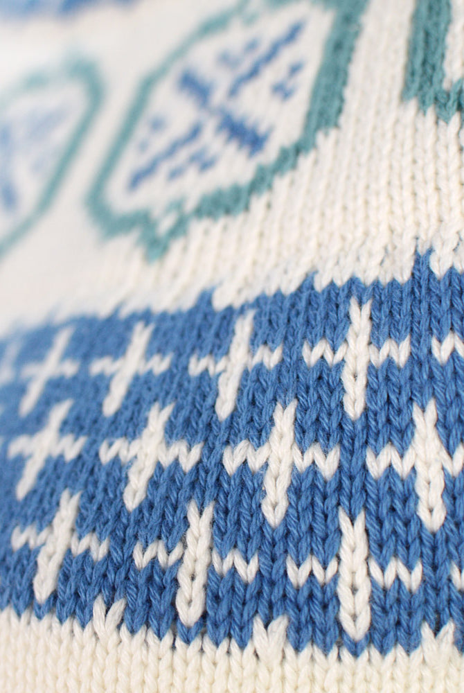 Organic Cotton Sweater Glacier Womens