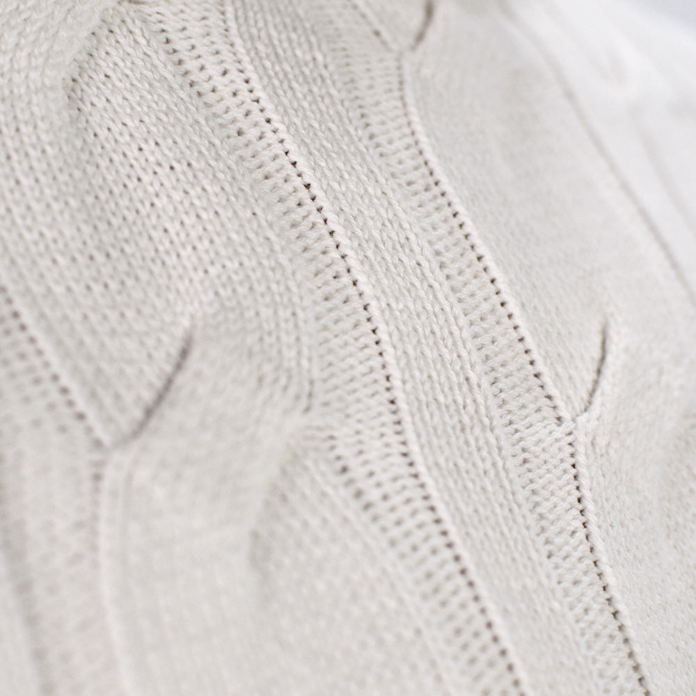 Organic Cotton Sweater Snowfall Mens