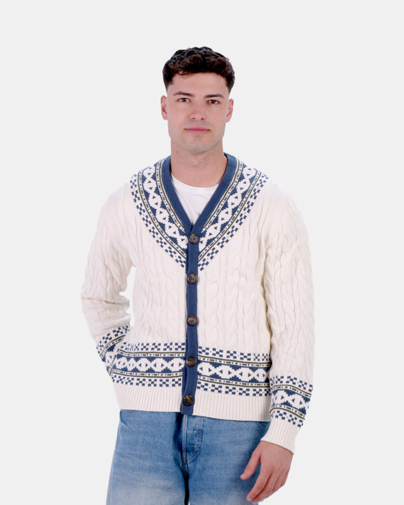 Organic Cotton Womens Cardigan Sweater Cottage Men