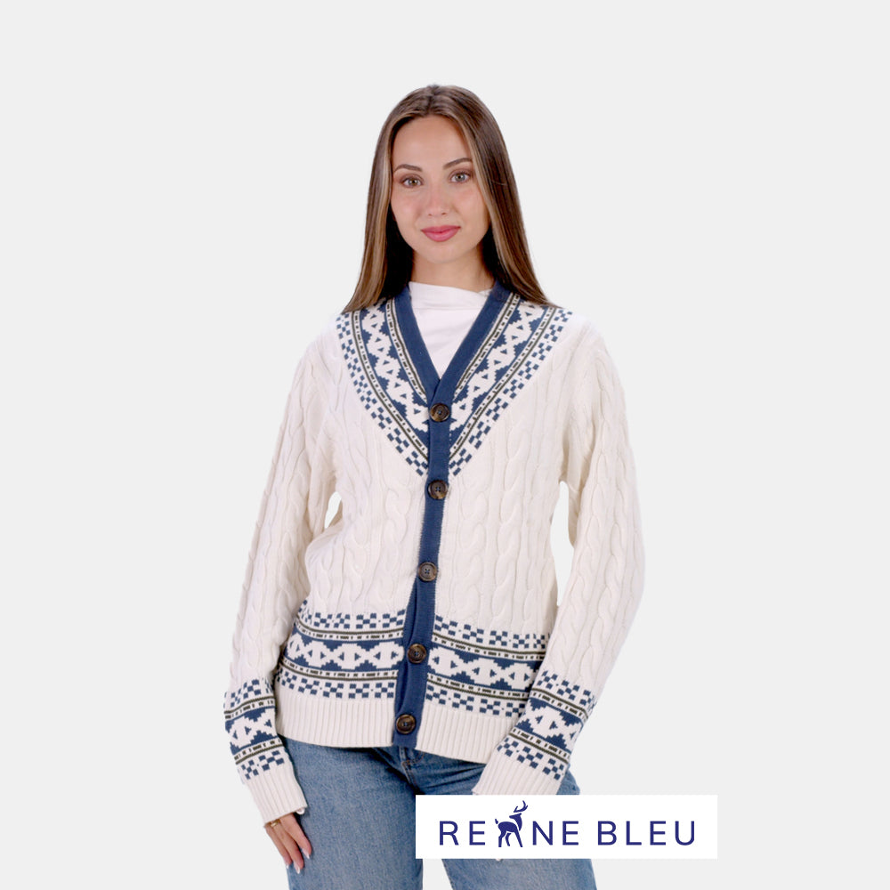 Organic Cotton Womens Cardigan Sweater Cottage