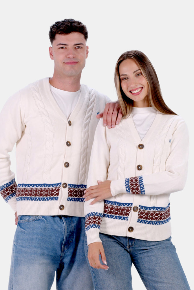 Organic Cotton Womens Cardigan Sweater Renne Couple