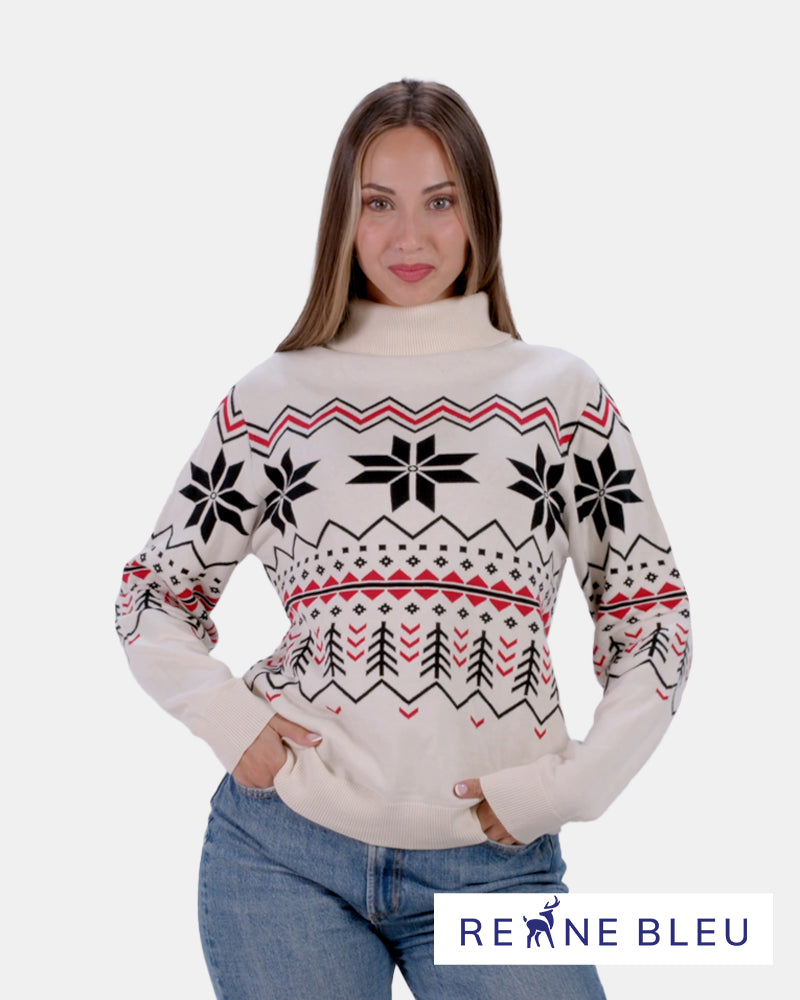Organic Cotton Womens Sweater Après-ski