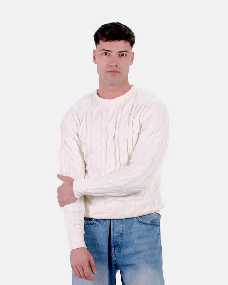 Organic Cotton Womens Sweater Snowfall Men