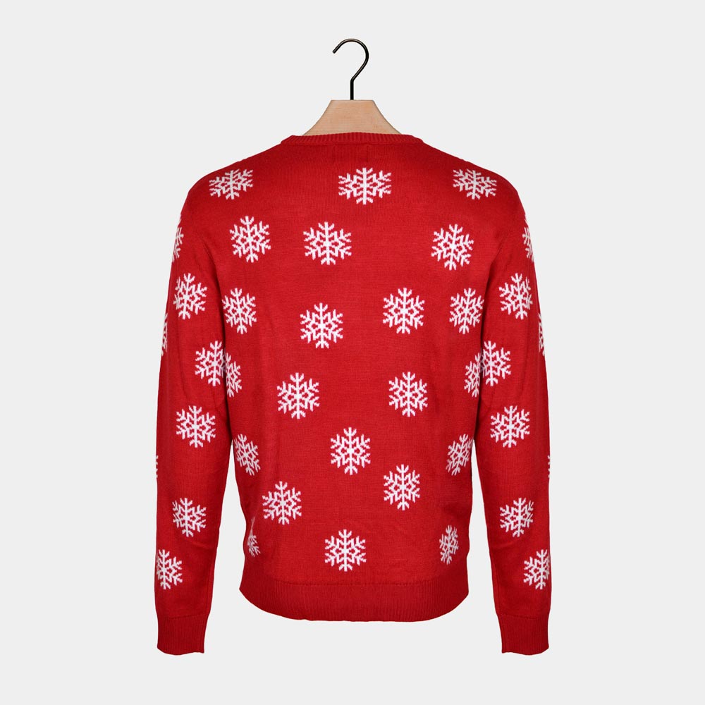 Rudolph the Reindeer Red Couple's Ugly Christmas Sweater