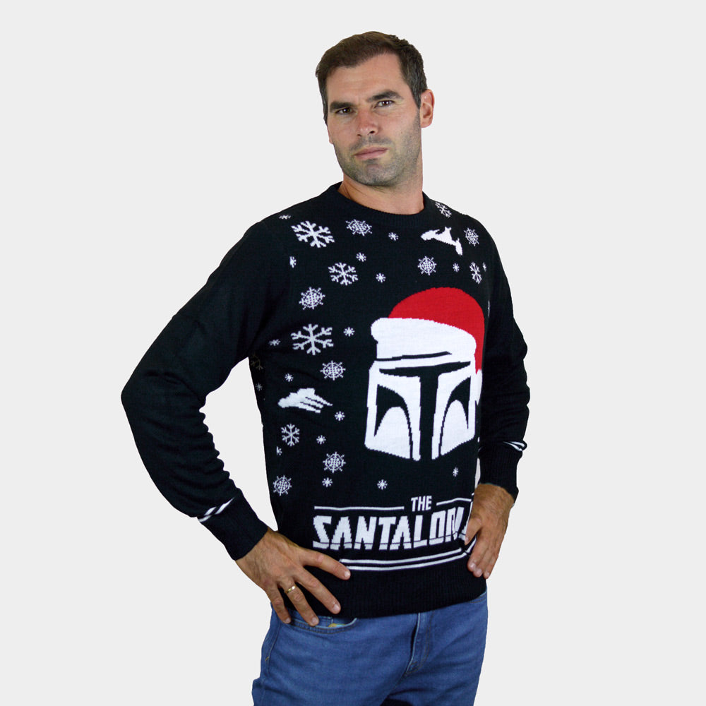 Mens The Santalorian Ugly Christmas Sweater