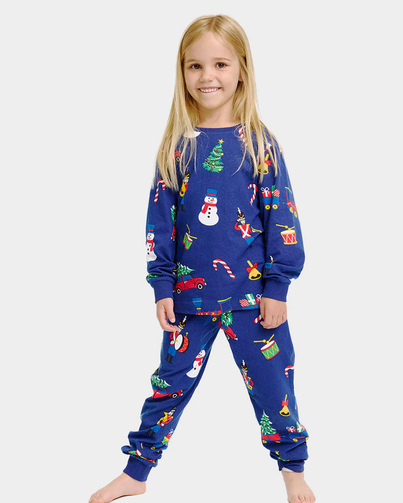 Ugly Christmas Pyjama for Family Christmas Toys Girl