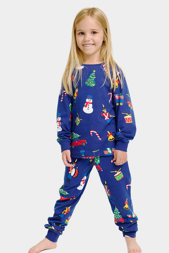 Ugly Christmas Pyjama for Family Christmas Toys Girl
