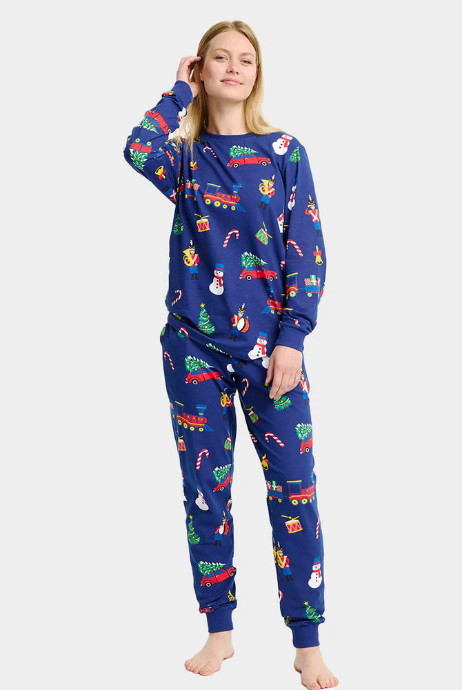Ugly Christmas Pyjama for Family Christmas Toys Women