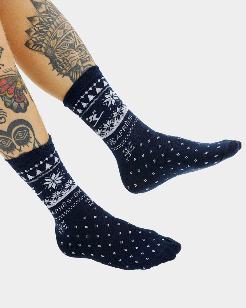 Unisex Ugly Christmas Socks 'Après Ski'